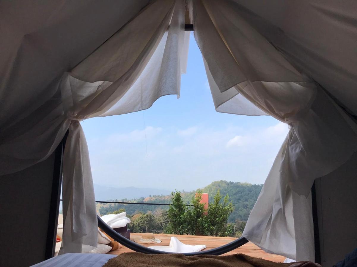 Terre Terrace Glamping - Doichang Ban Huai Khai Eksteriør billede