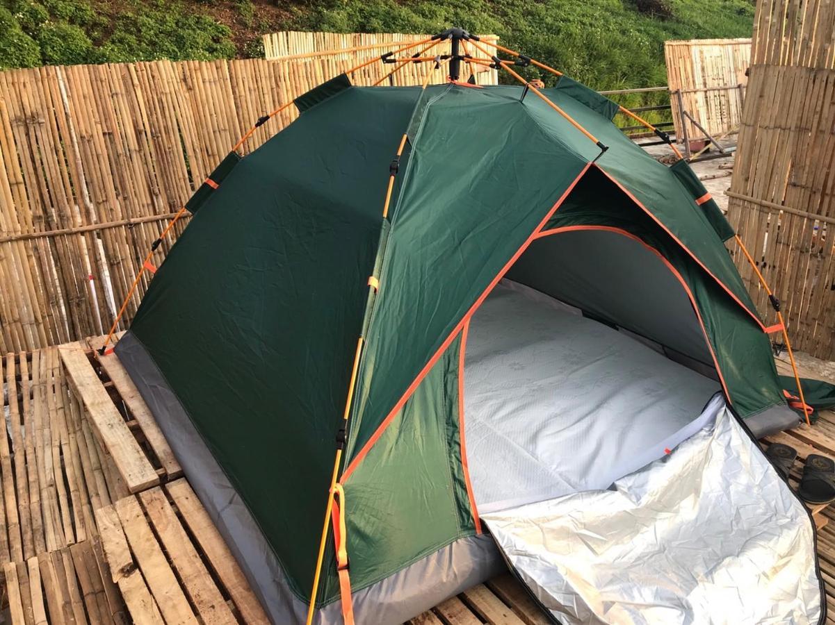 Terre Terrace Glamping - Doichang Ban Huai Khai Eksteriør billede